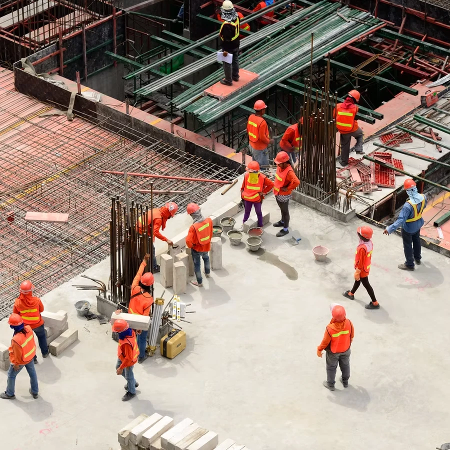 HVAC installation commercial building UAE